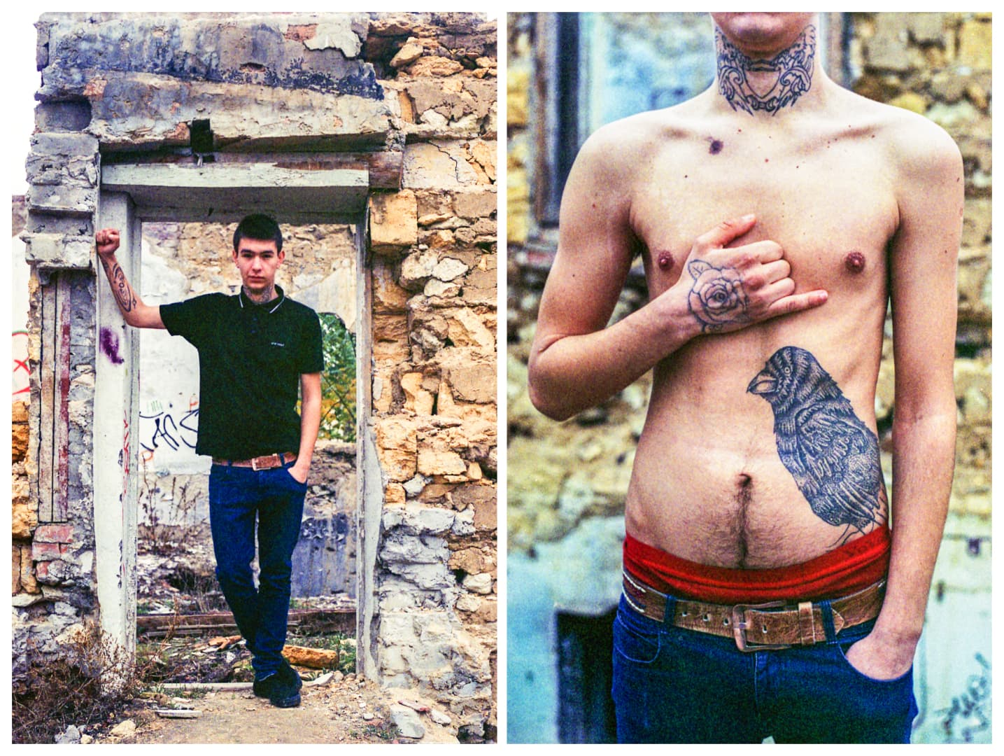 Boys & tattoos - Sergey's Melnytchenko photoproject